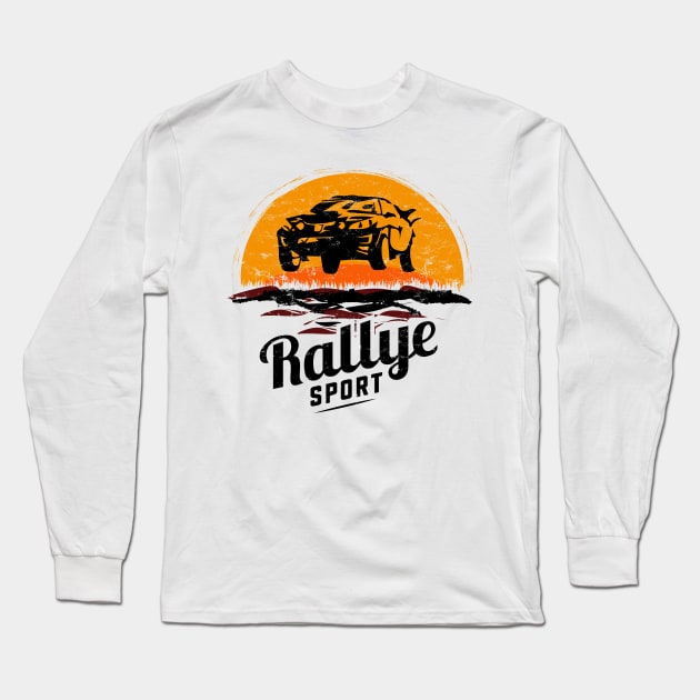 Rallye sport Long Sleeve T-Shirt by BigWildKiwi